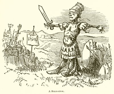 Un épouvantail - John Leech