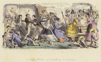 Une esquisse sociale, ou tout en commun - John Leech