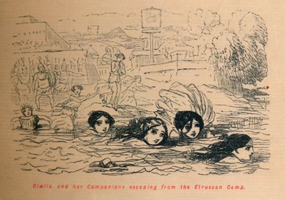 Cloélia et ses compagnes s