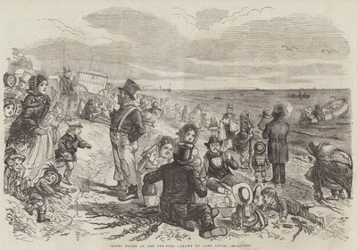 Huit heures au bord de la mer - John Leech