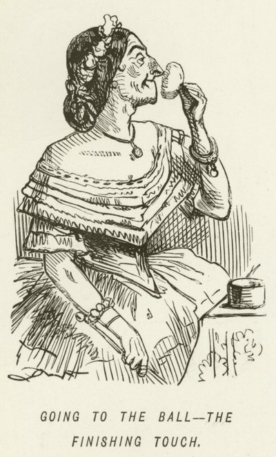 Aller au bal - La touche finale - John Leech