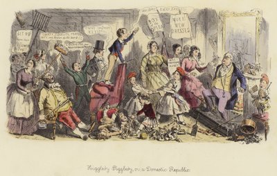 Higgledy-Piggledy, ou une république domestique - John Leech