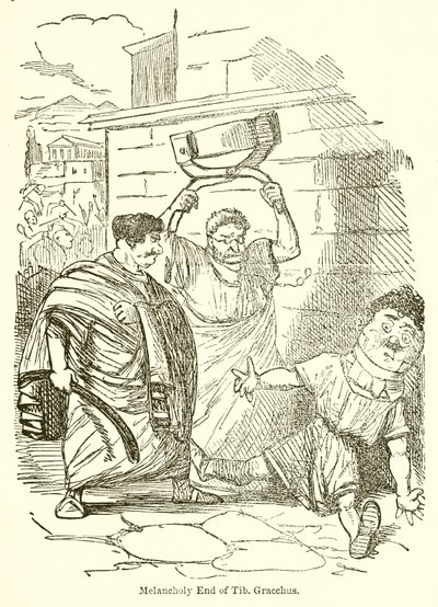 Fin mélancolique de Tib. Gracchus - John Leech