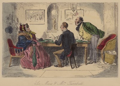 Sir Moses et Mme Turnbull - John Leech