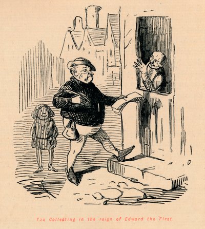 Collecte des impôts sous le règne d