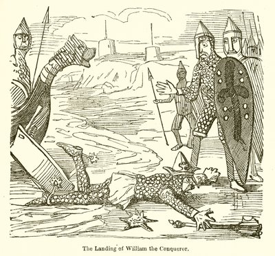 Le débarquement de Guillaume le Conquérant - John Leech