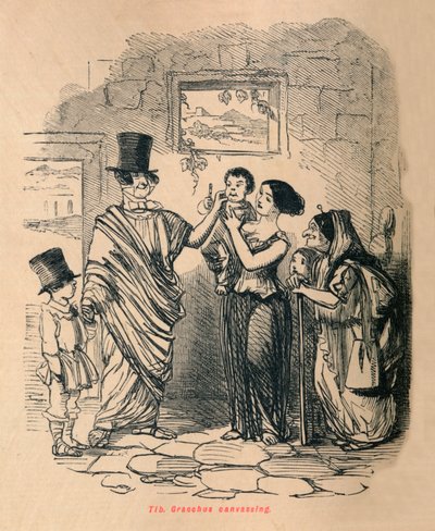 Tib Gracchus en campagne, 1852 - John Leech