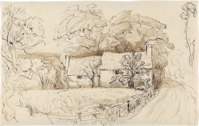 Une ferme à Shoreham - John Linnell