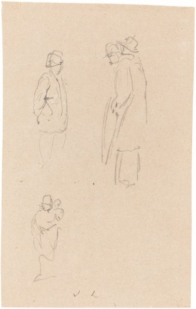 Études de figures - John Linnell
