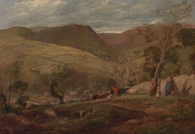 Hanson Toot, Vue sur Dovedale - John Linnell