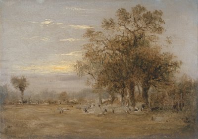 Pâturage ovin - John Linnell