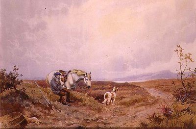 Repos après la chasse - John Maclaren Barclay