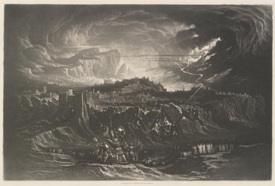 La chute des murs de Jéricho - John Martin