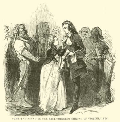 Illustration pour Un conte de deux villes de Charles Dickens - John McLenan