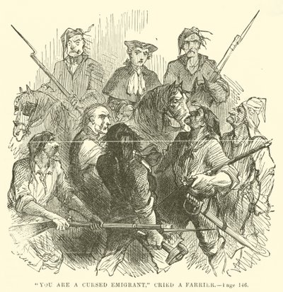 Illustration pour Un conte de deux villes de Charles Dickens - John McLenan