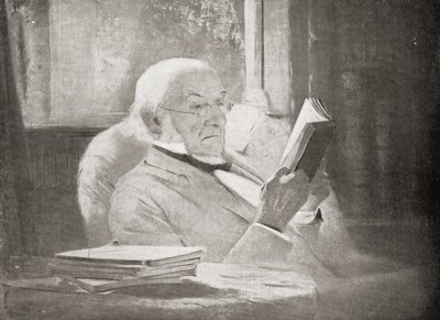William Ewart Gladstone (1809-98) dans la vieillesse, illustration de 