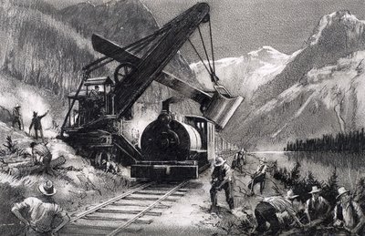 Qui a dit...  Ce projet fou. La construction du chemin de fer du Canadien Pacifique - John Millar Watt