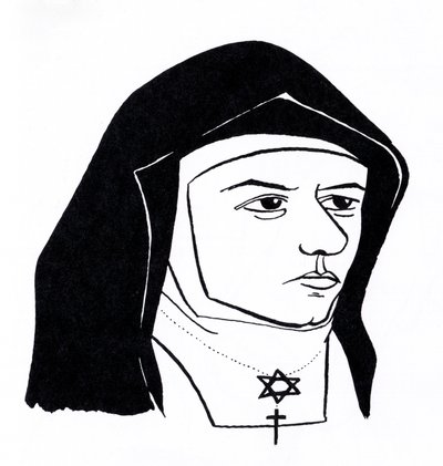 Edith Stein, alias Sainte Thérèse-Bénédicte de la Croix, était une philosophe, une féministe, une religieuse carmélite et une martyre. - John Minnion
