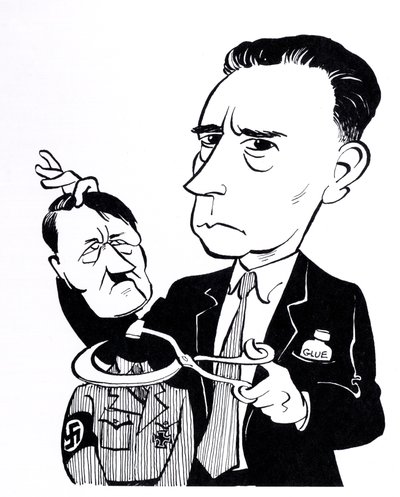 John Heartfield, caricature avec Adolf Hitler - John Minnion