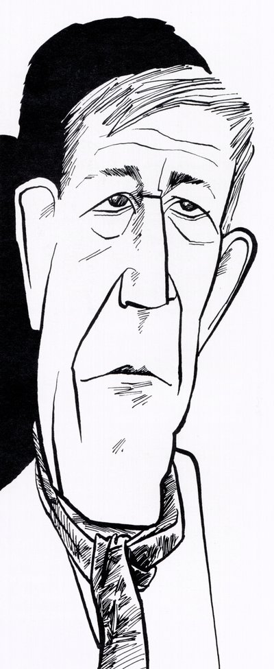 Oskar Kokoschka, caricatures - John Minnion