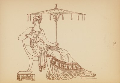 Costume féminin grec ancien - John Moyr Smith
