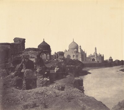 Taj Mahal vu de l