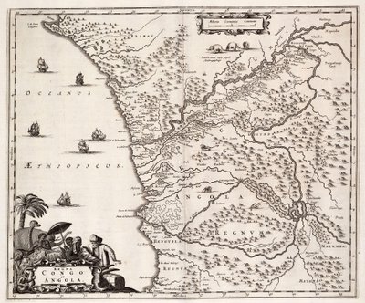 Carte du Congo et de l