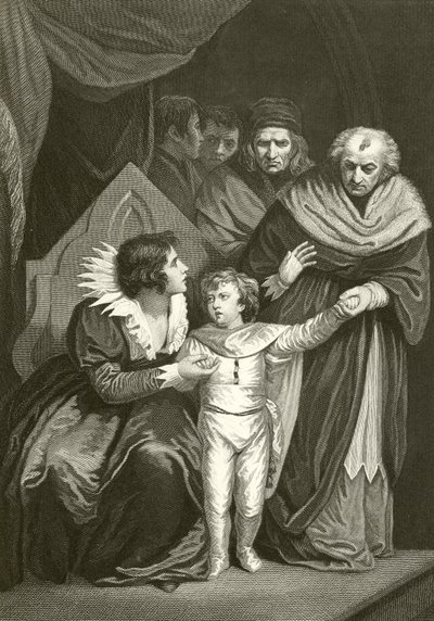 Élisabeth Woodville rendant son fils - John Opie