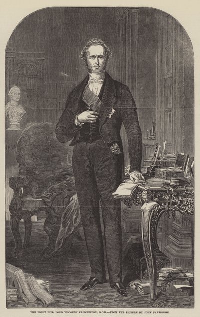 Le très honorable Lord Vicomte Palmerston, GCB - John Partridge
