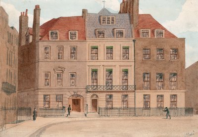 Red Lion Square, Holborn, Londres. Nos 22, 23 et 24 - John Phillipp Emslie