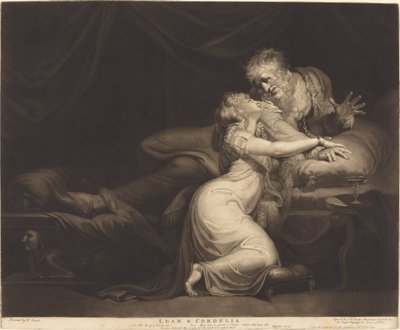 Lear et Cordelia, 1784 - John Raphael Smith