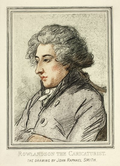 Portrait de Thomas Rowlandson, des Reproductions de dessins de vieux maîtres au British Museum - John Raphael Smith