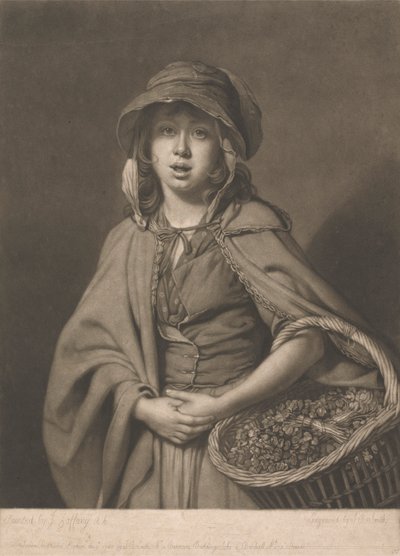La fille aux cressons - John Raphael Smith