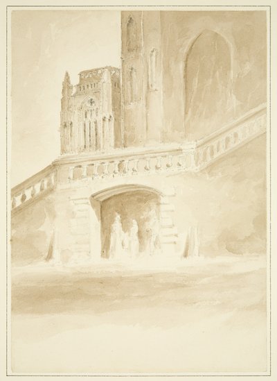 Conduit de Redcliffe et partie du porche nord - John Reverend Eden