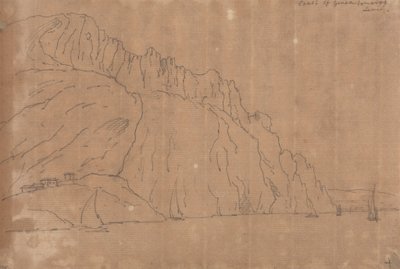 Côte de Gênes - John Robert Cozens