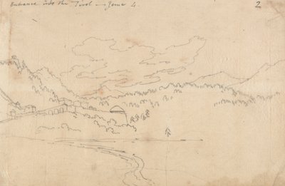 Entrée dans le Tyrol, 4 juin - John Robert Cozens