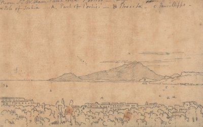 De la villa de Sir W. Hamilton, Portici, le 12 août - John Robert Cozens