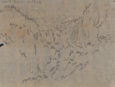 Grand Chartreuse, 24 octobre - John Robert Cozens