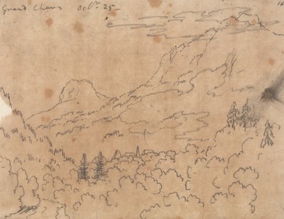 Grand Chartreuse, 25 octobre - John Robert Cozens