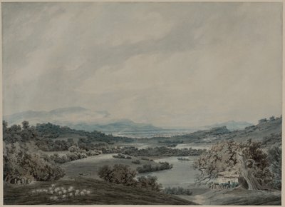 Paysage italien, vers 1790-1792 - John Robert Cozens