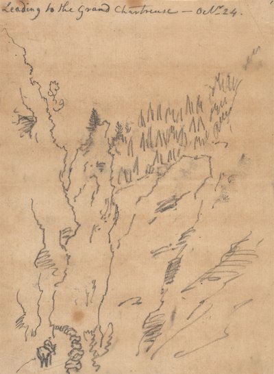 Vers la Grande Chartreuse, le 24 octobre - John Robert Cozens
