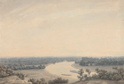 La Tamise depuis Richmond Hill regardant vers le sud-ouest - John Robert Cozens
