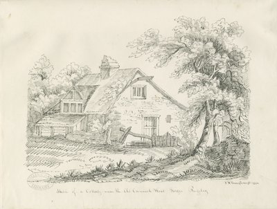 Rugeley - Cottage près des forges de Old Cannock Wood - John Robert Fernyhough