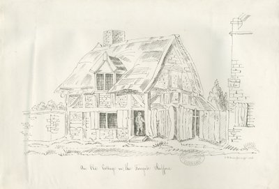 Stafford - Vieille Chaumière dans le Foregate - John Robert Fernyhough
