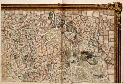 Carte de Hackney, Waltham et Wanstead - John Rocque