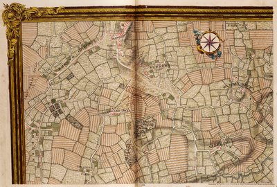 Carte de Northolt, Harrow et Wembley - John Rocque