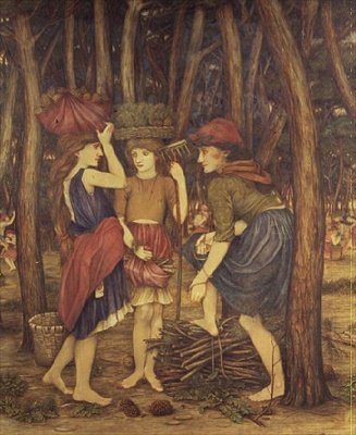 Les bois de pins - John Roddam Spencer Stanhope