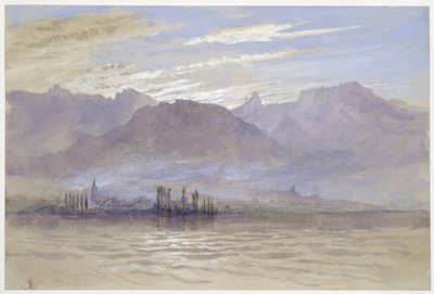 Matin de printemps, avec vent du nord-est, à Vevey, mai - juin 1849 ou 1er mai 1869 - John Ruskin