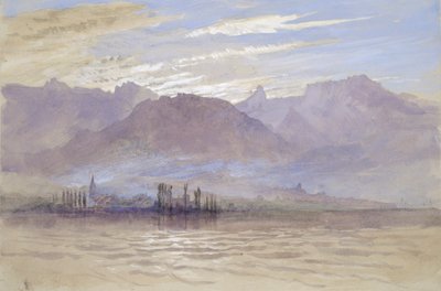 Matin de printemps, avec vent du nord-est, à Vevey - John Ruskin