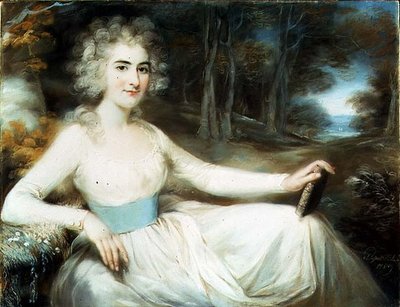 Portrait de Mlle Harriet Read - John Russell